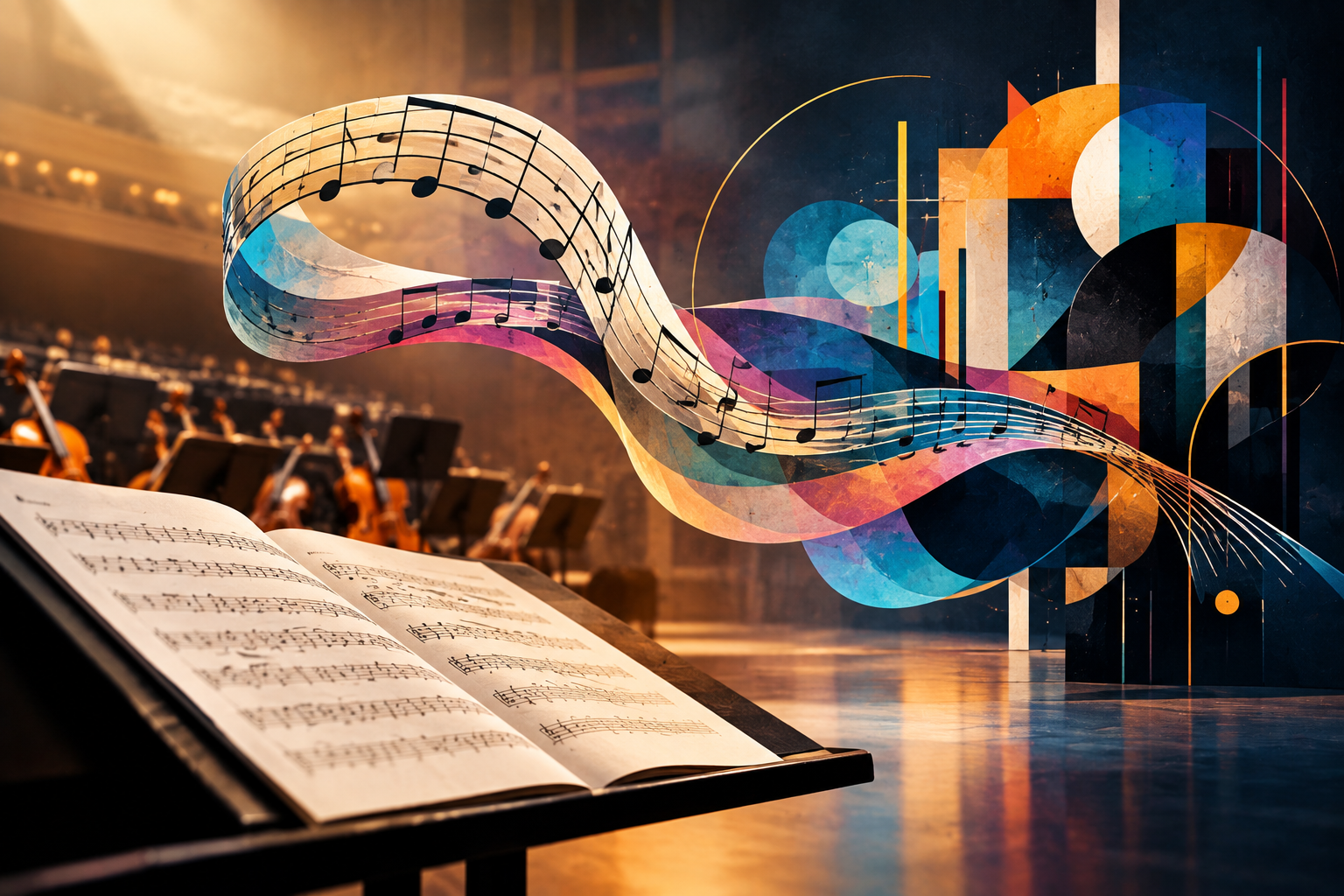 composing symphonic music